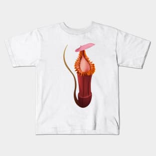 Botany Carnivorous pitcher plant Nepenthes Edwardsiana Kids T-Shirt